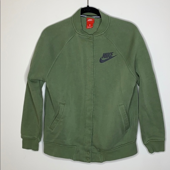 Nike Tops - Nike Vintage Button Up Sweatshirt